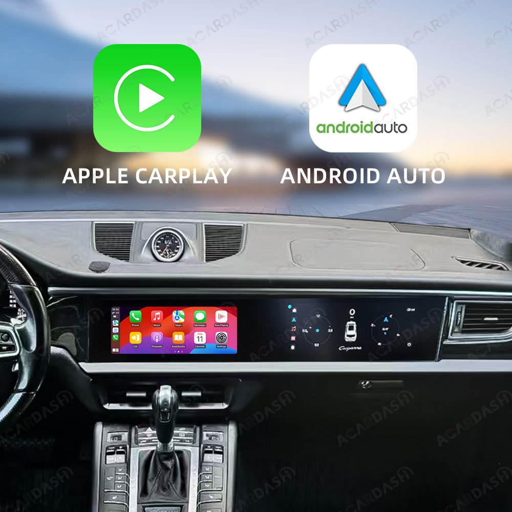 ACARDASH Dual 12.3" Android Touch Screen car dvd player Interactive Screen For Macan 2014-2017 PCM3.1 PCM4.0 With Carplay