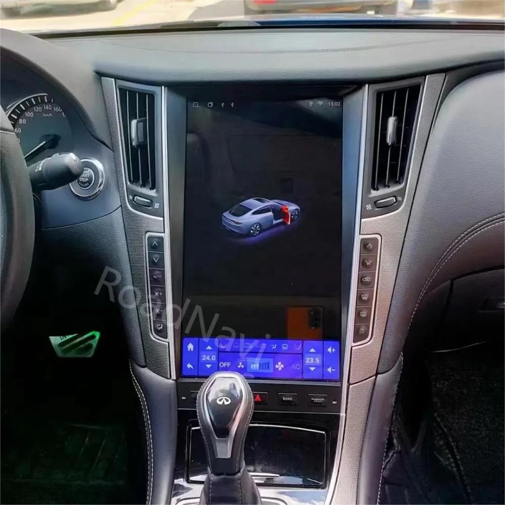 RoadNavi Android Car radio for Ford Infinity Q50 Q50L Q60 2014-2021Car Multimedia Player Wireless Carplay 4G 360