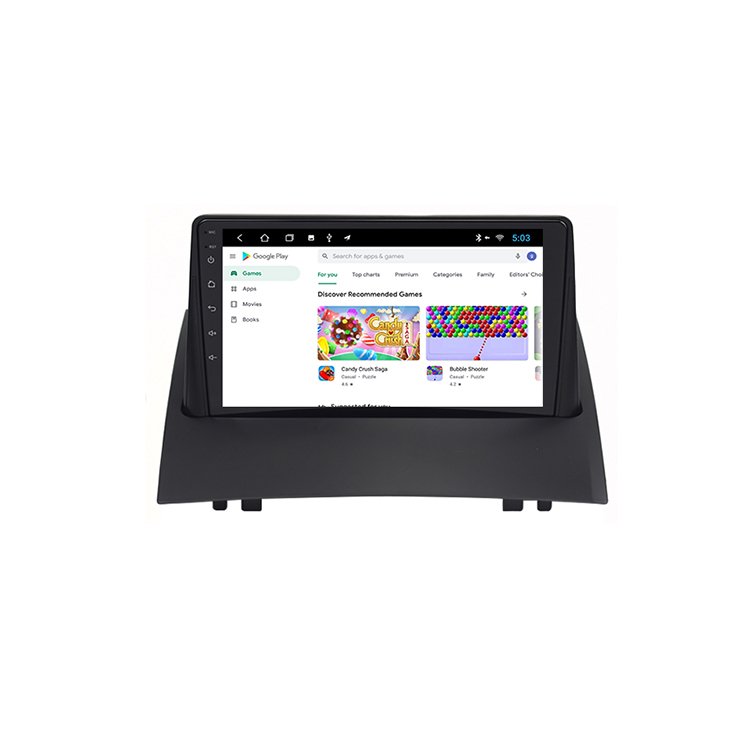 Multimedia Stereo 9inch Android Universal Car DVD Player For RENAULT Megane 2 2002-2008