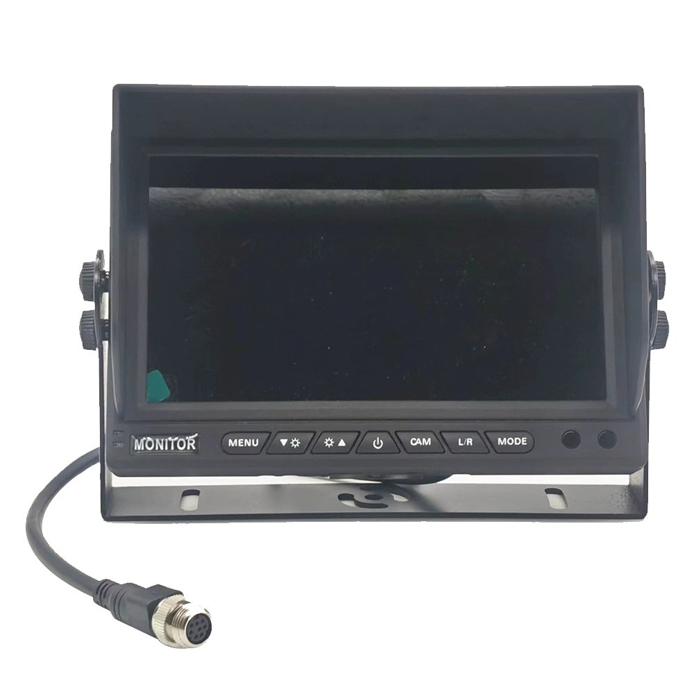 5 7 9 10 Inches High Quality Multi-channel 9-36v Wide Voltage AHD Screen Divisible HD Car Led Display Screen For Heavy Vehicles
