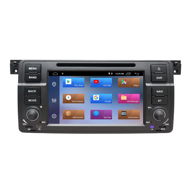 ZYCGOTEC 8 Core Car Radio Multimedia Player Android 11 Auto DVD Player For BMW 3 Series E46 M3 318/320/325/330/335 1998-2005
