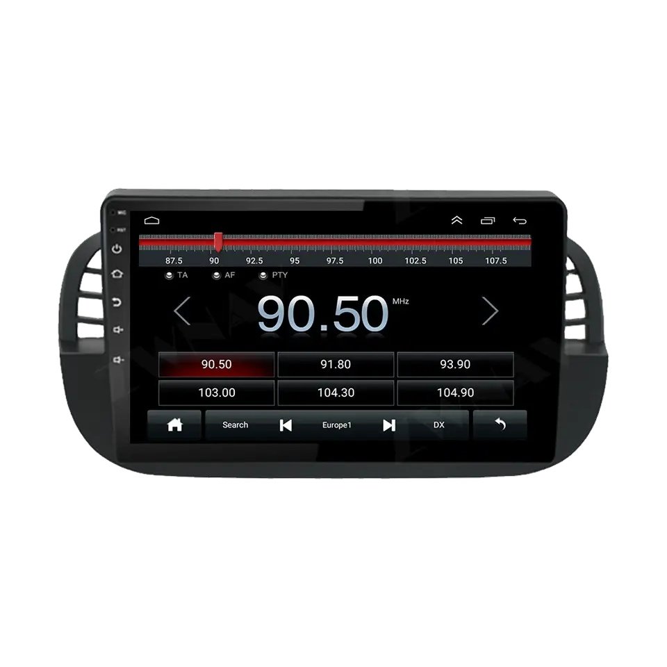 Factory Price 2 Din Car Stereo Audio DVD Player Car Multimedia Player Android Car Radio for FIAT 500 2007-2015