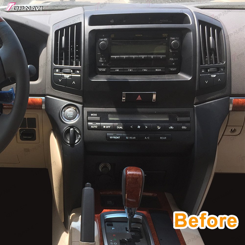 15.1 Inch Android Car DVD Player with GPS DSP and MP4 Models Built-In WiFi for Toyota Land Cruiser Auto Radio Navigator