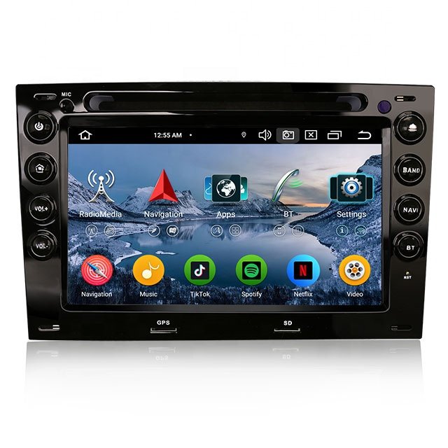 Erisin ES6713M Android 13.0 CarPlay Auto Radio automotive GPS Navi car stereo For Renault Megane Car dvd player