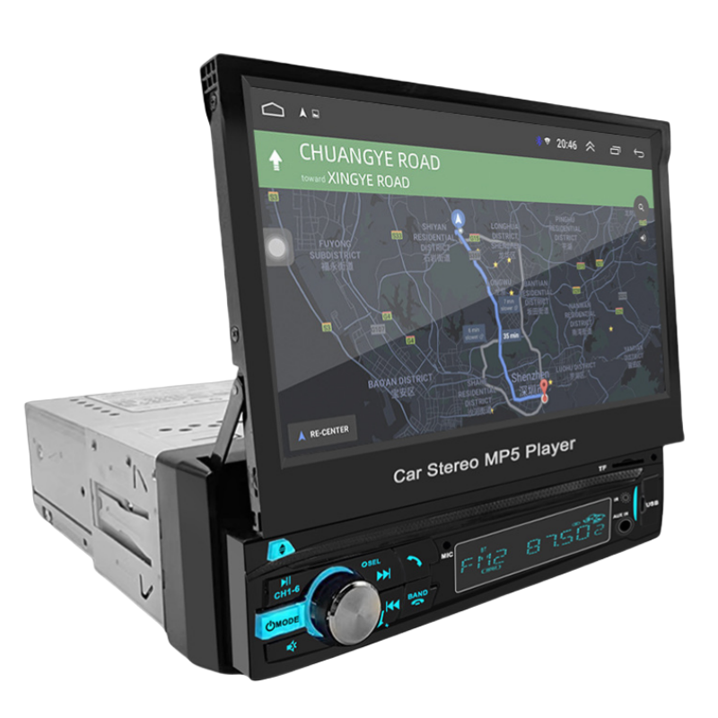 Factory OEM Universal Android Car Player Touch Screen Stereo 2 Din Car Dvd Player USB BT WIFI 7 Inch Carplay Car Radio Android