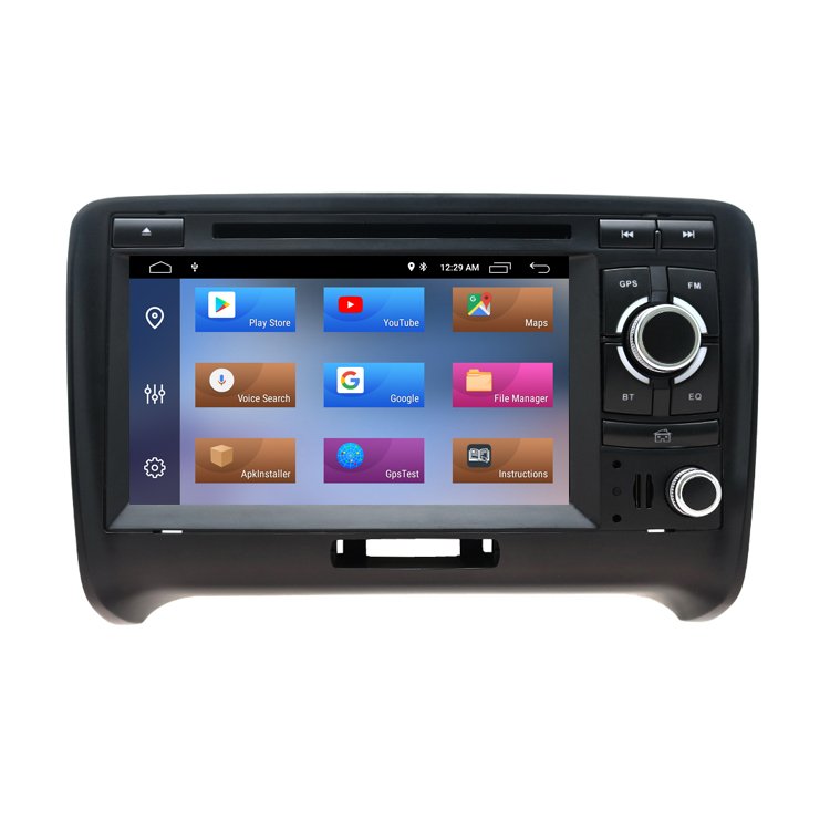 Autoradio 2 DIN Android 12 car radio dvd For Audi TT MK2 8J 2006-2012 2DIN auto audio Car stereo navigation screen multimedia