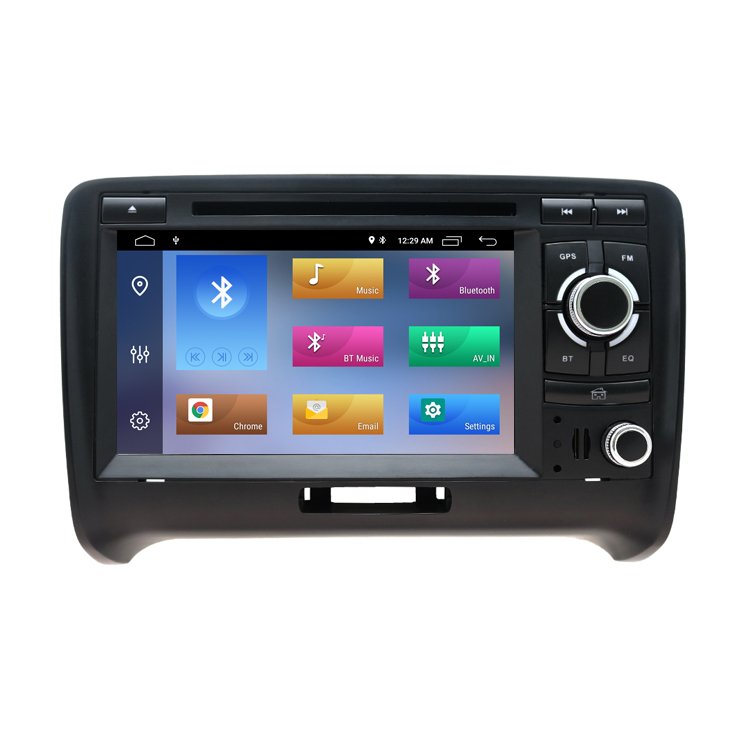 Autoradio 2 DIN Android 12 car radio dvd For Audi TT MK2 8J 2006-2012 2DIN auto audio Car stereo navigation screen multimedia