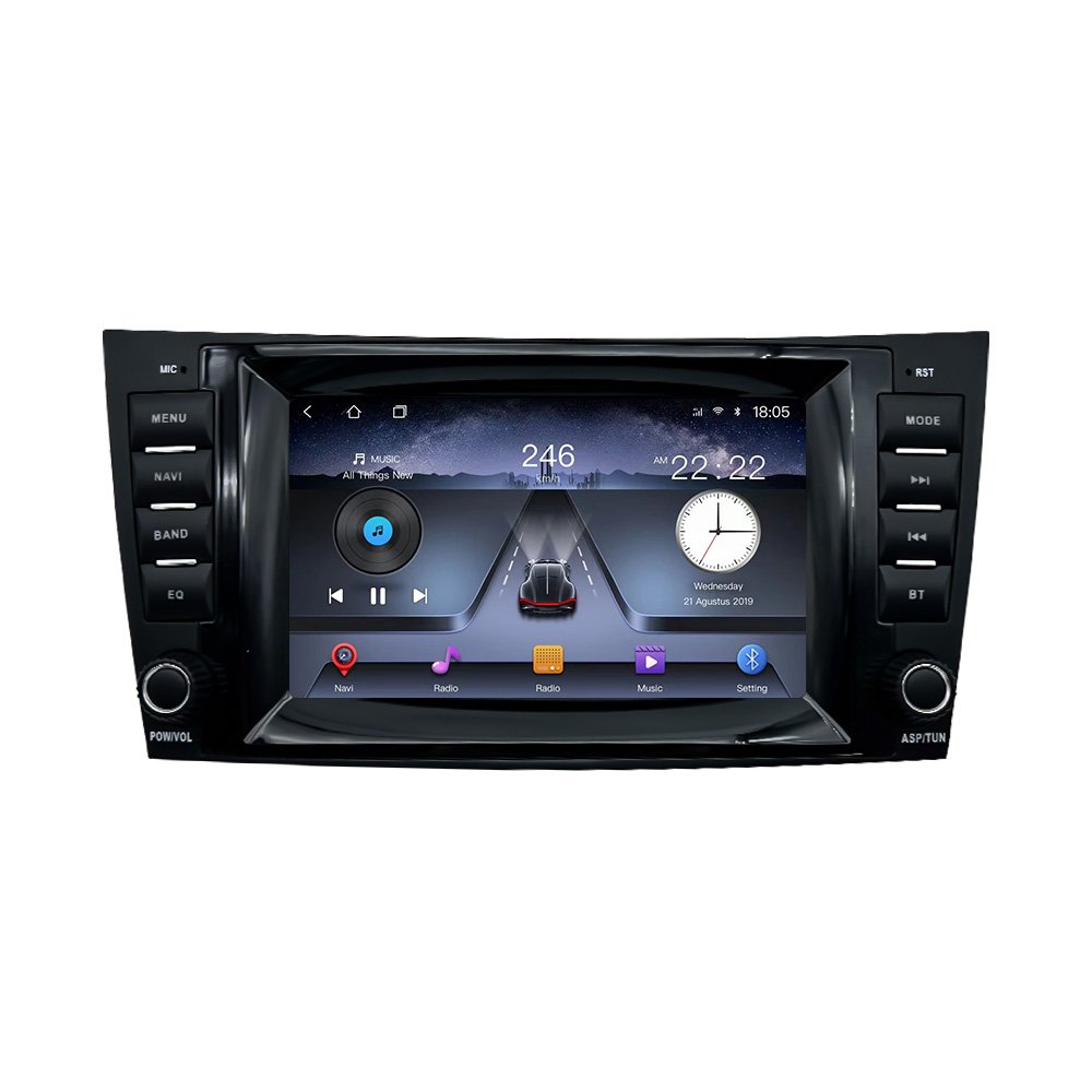 2 din 8inch android 13 car dvd player for Mercedes BENZ E-Class W211 multimedia system gps