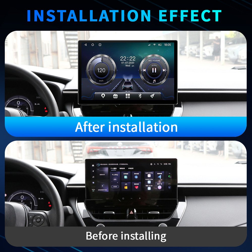 TS18 2+32GB 13inch 2K Android 12 Car Screen For Head Unit radio wifi sim4G Universal Car Radio 2000*1200 Car dvd player