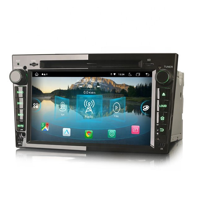 Erisin ES8960PB 7" 8 Core Android 11 Car DVD Player Wireless Carplay Navi Auto Car Radio for OPEL Astra (H)/Combo/Signum/Vivaro