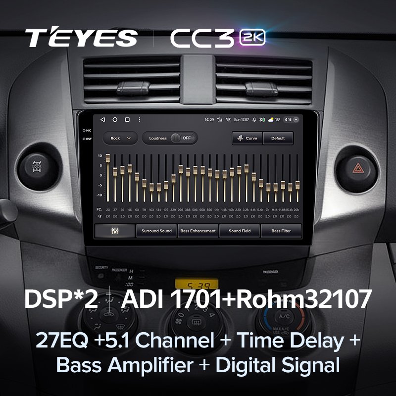 TEYES CC3L CC3 2K For Toyota RAV4 3 XA30 2005 - 2016 Car Radio Multimedia Video Player Navigation stereo GPS Android 10 dvd
