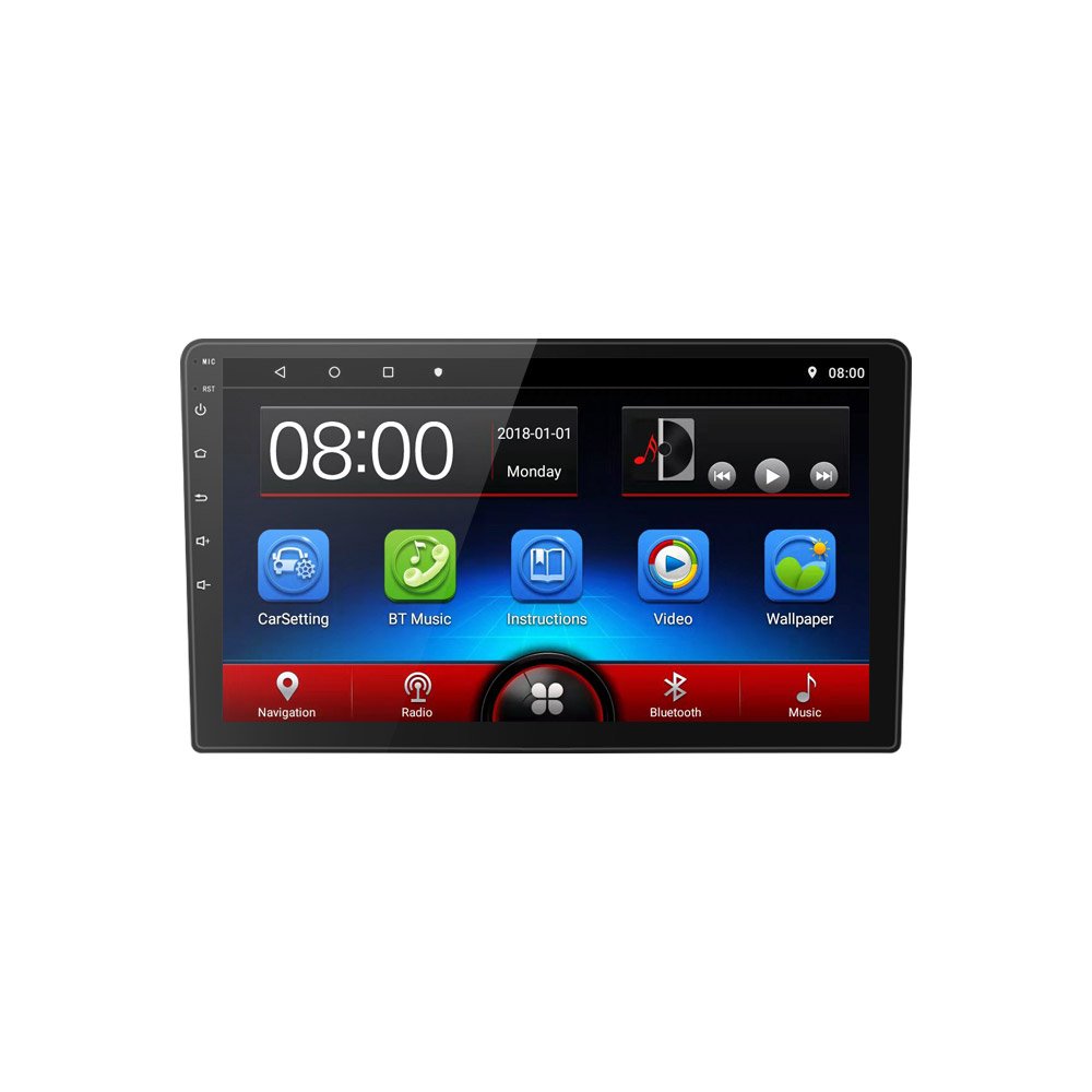 Android Hot Sales T3 car radio stereo Small Double Din 1 Din 1+16G 10 Inch 4g Wifi AHD BT Car Dvd Player Android Navigation