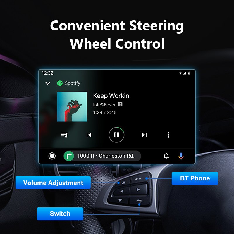 Android Hot Sales T3 car radio stereo Small Double Din 1 Din 1+16G 10 Inch 4g Wifi AHD BT Car Dvd Player Android Navigation