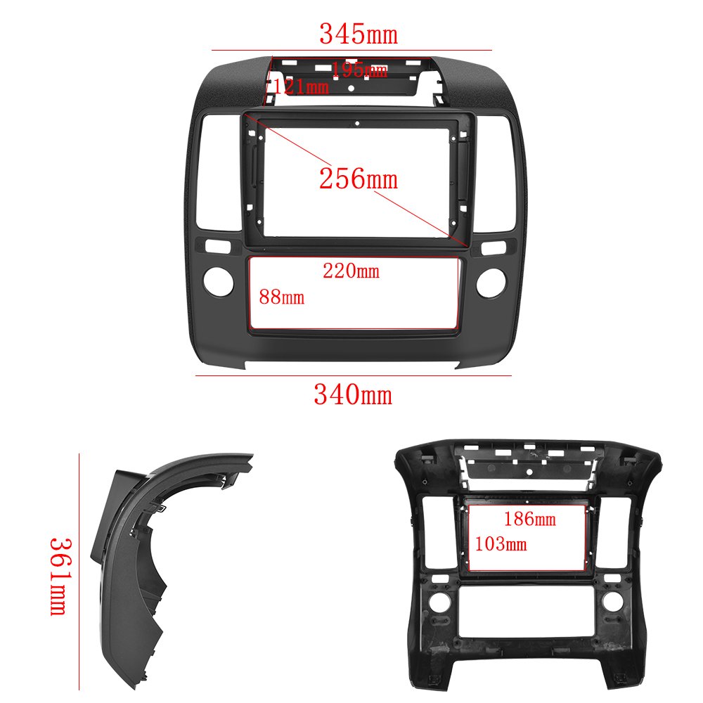 (US/EU Stock) Podofo 9" Android Car Stereo For Nissan NAVARA 2006-2012 Autoradio Wireless Carplay Android Auto GPS Wifi Hifi RDS