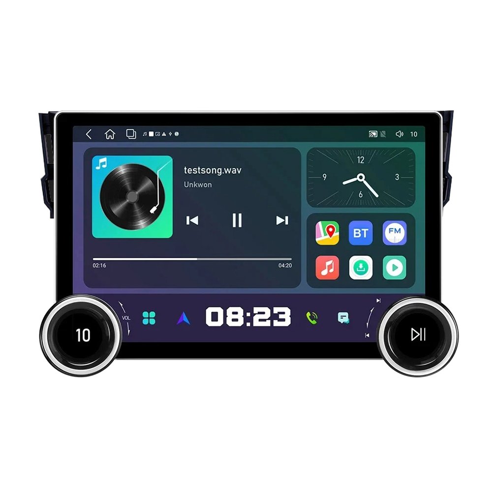 11.8Inch Car Radio For Toyota RAV4 2007-2012 DIAMOND 2K QLED Screen 2Din Android Car Stereo Car DVD Player Carplay DSP