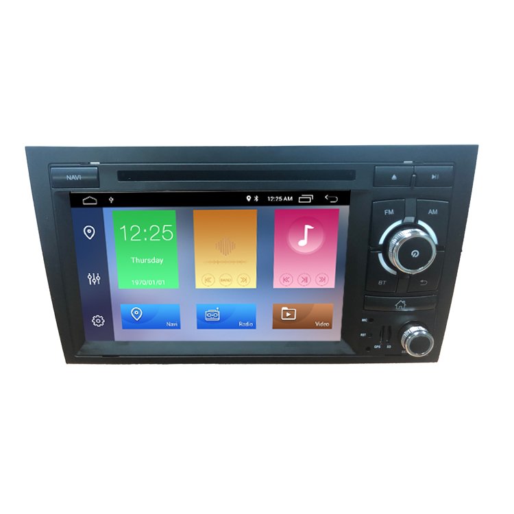 ZYCGOTEC 2 Din Car DVD Player For Audi A4 B6 B7 S4 B7 B6 RS4 B7 SEAT Android 12 Radio GPS Navi SWC Camera Canbus