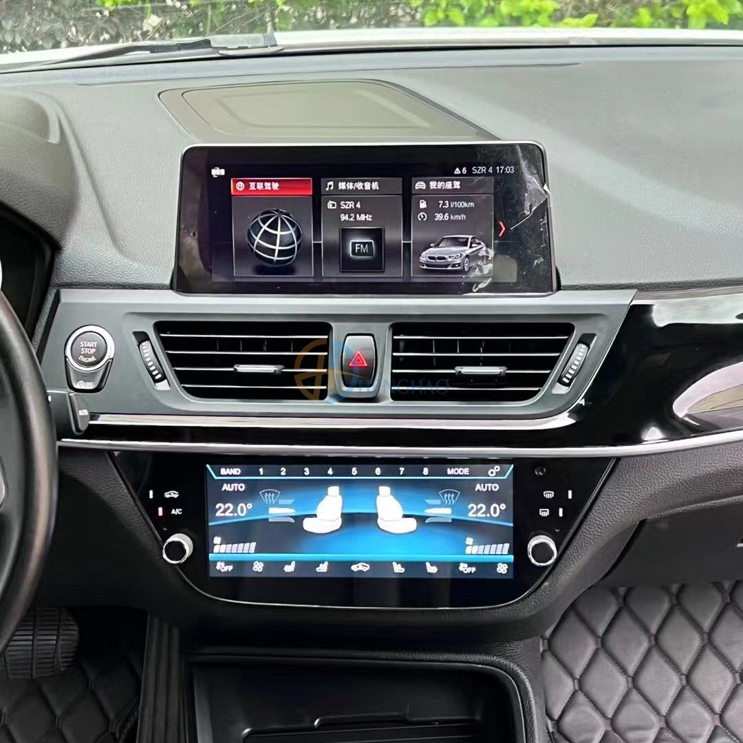 Car DVD Player AC Air Condition Control LCD Screen Panel For BMW 1 series 2016-2023 F40 F20 Air Conditioner Control Touch Screen