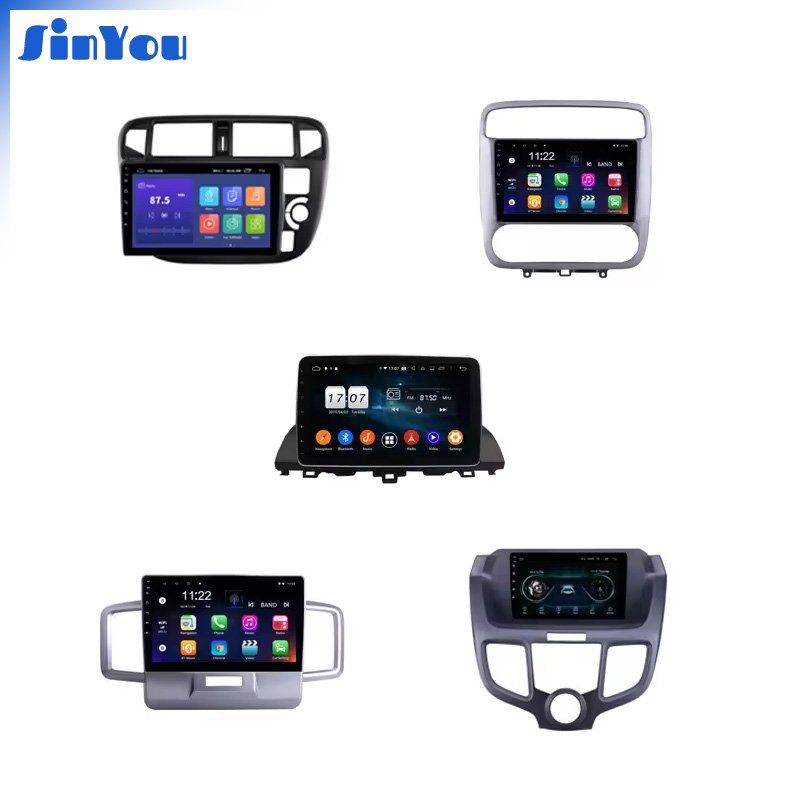Grand Opening Touch Screen Carplay Android Car DVD Player for Honda Civic CRV Accord Vezel Insight Pilot Freed Stream 1din 2din