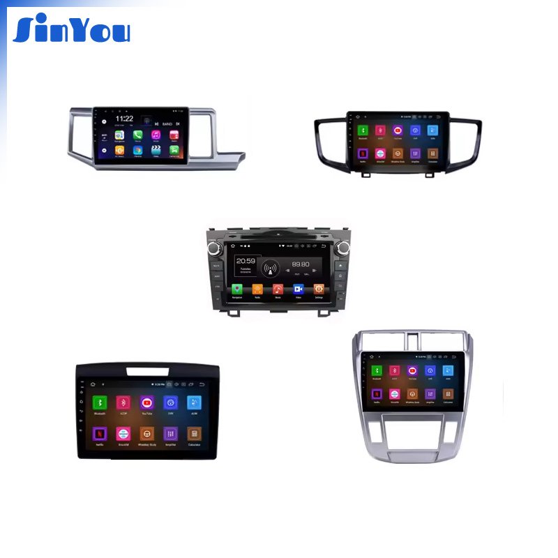 Grand Opening Touch Screen Carplay Android Car DVD Player for Honda Civic CRV Accord Vezel Insight Pilot Freed Stream 1din 2din