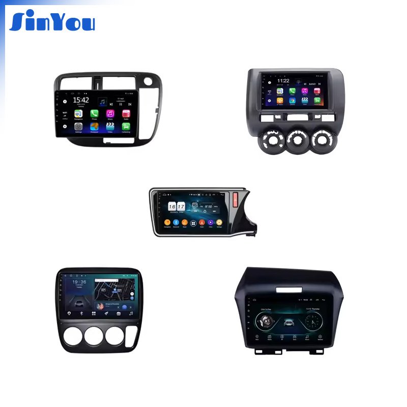 Grand Opening Touch Screen Carplay Android Car DVD Player for Honda Civic CRV Accord Vezel Insight Pilot Freed Stream 1din 2din