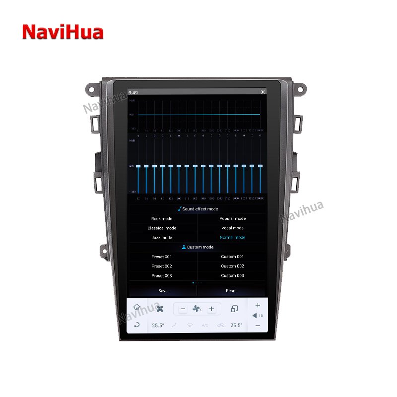 Navihua 12.1 Inch Android Car Radio Car GPS Navigation DVD Player for Tesla Style Ford Mondeo Fusion 2013 2014 2015 2016 2017