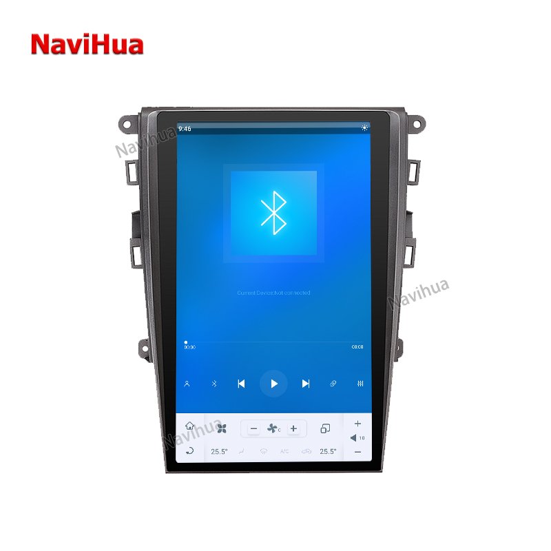 Navihua 12.1 Inch Android Car Radio Car GPS Navigation DVD Player for Tesla Style Ford Mondeo Fusion 2013 2014 2015 2016 2017