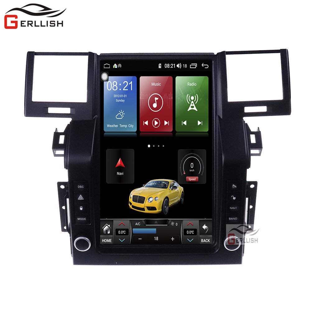 12.1inch tesla style android multimedia car radio dvd player for Land Rover Range Rover Sport 2005-2009 with gps navigation