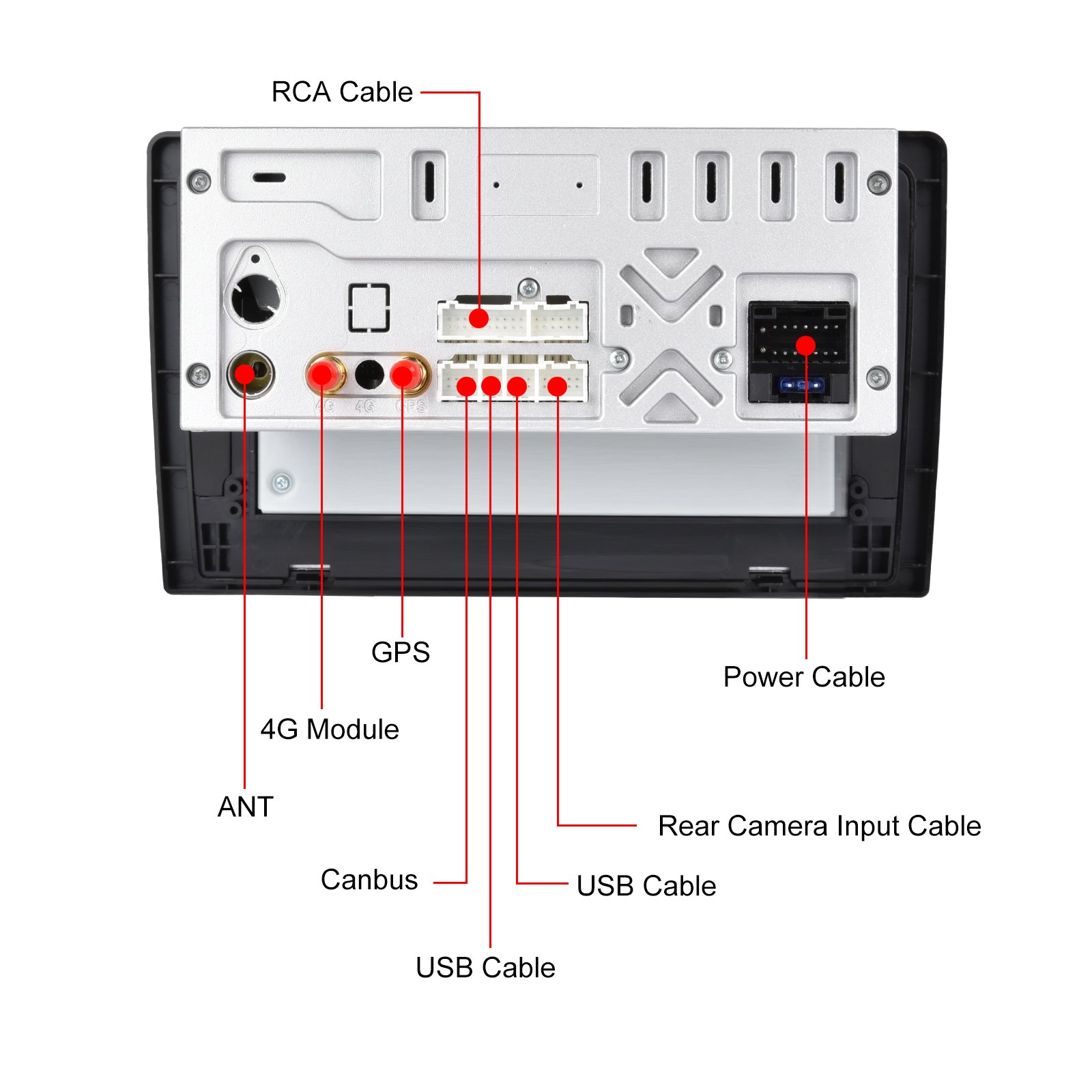 Podofo Car Radio Stereo 9'' Android 13 For Volkswagen Polo 2012-2015 Car Dvd Player 8CORE WIFI GPS DSP