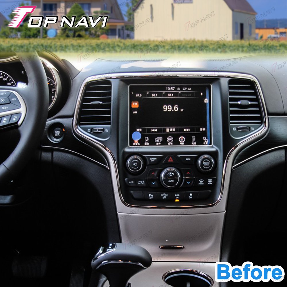 13.6 Inch Car DVD Player Car Screen for Jeep Grand Cherokee 2014 2015 2016 2017 2018 2019 Car GPS Navigation
