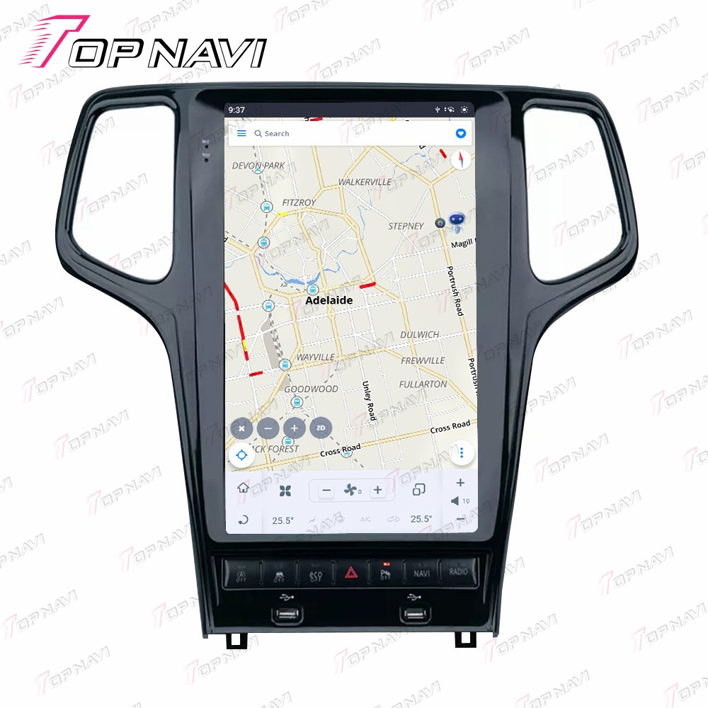 13.6 Inch Car DVD Player Car Screen for Jeep Grand Cherokee 2014 2015 2016 2017 2018 2019 Car GPS Navigation