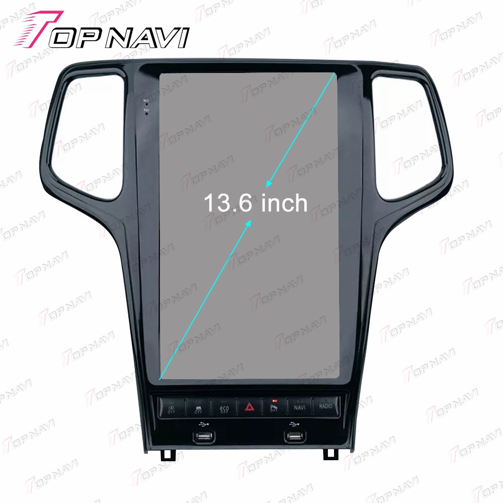 13.6 Inch Car DVD Player Car Screen for Jeep Grand Cherokee 2014 2015 2016 2017 2018 2019 Car GPS Navigation