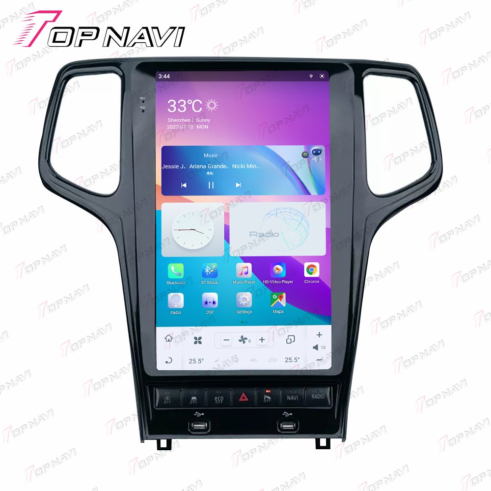 13.6 Inch Car DVD Player Car Screen for Jeep Grand Cherokee 2014 2015 2016 2017 2018 2019 Car GPS Navigation