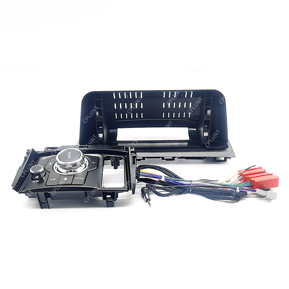 Car DVD Player Frame For MAZDA CX-4 2016-2021 LOW-END 360 12.3 INCH BLACK Android FRAME