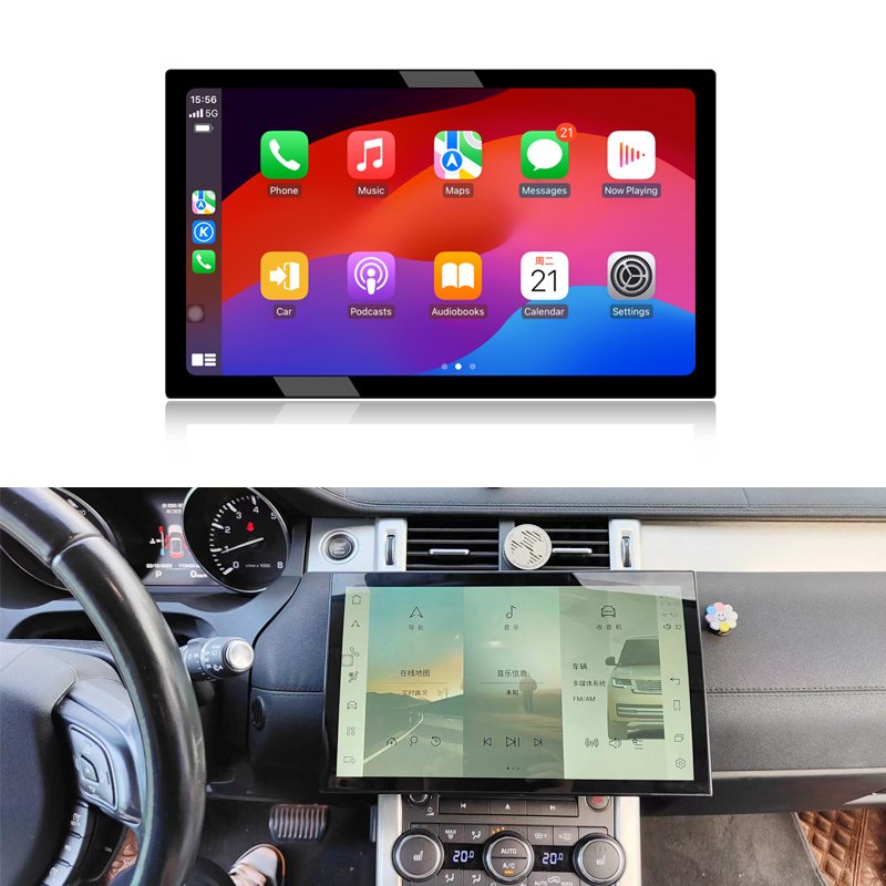 1600*1200p HD 13.3 Inch Full Curved Touch Screen 8 Core CPU Android 13 Radio for Range Rover Evoque Navigation Carplay