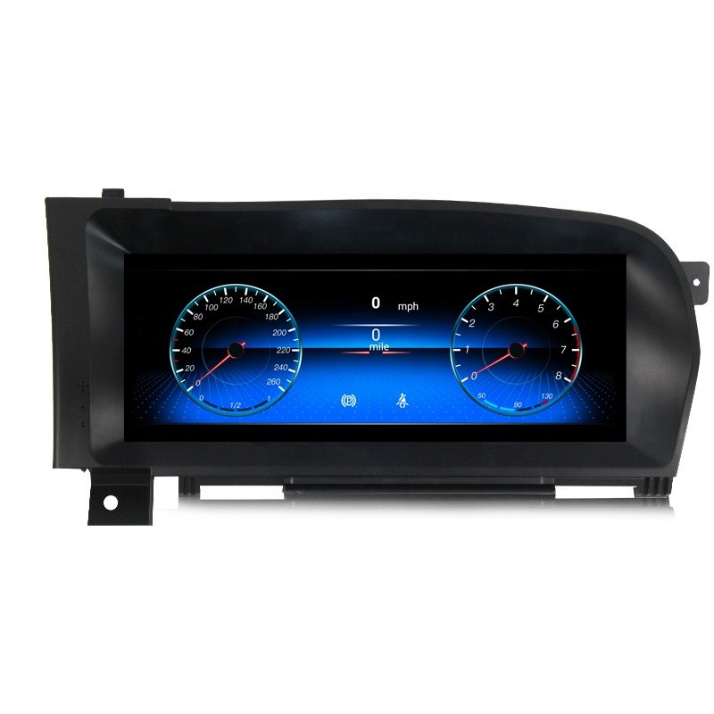 10.25 inch 6+128GB 1920*720 Car DVD Player Android 11 for Mercedes Benz S-Class W221 AutoRadio GPS Navi Carplay