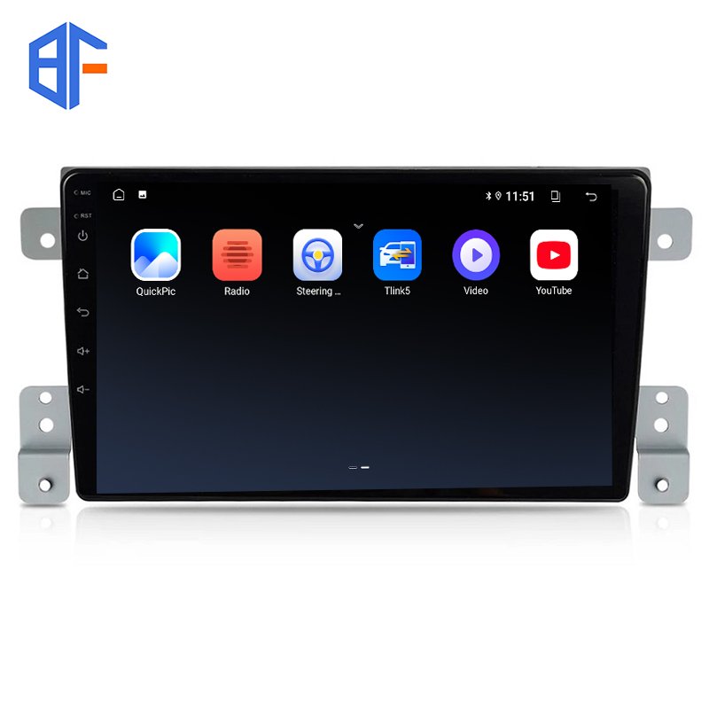 Android 10.0 4 Core 2+32GB WIFI DSP Car DVD Player for Suzuki Grand Vitara 2005-2015 Head Units GPS Carplay Stereo