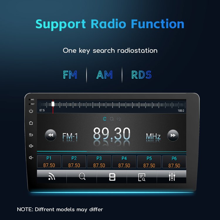 ZM AC8227 Universal 7/9/10 inch Touch Screen Car Stereo Navigation Android Radio Car Multimedia Player
