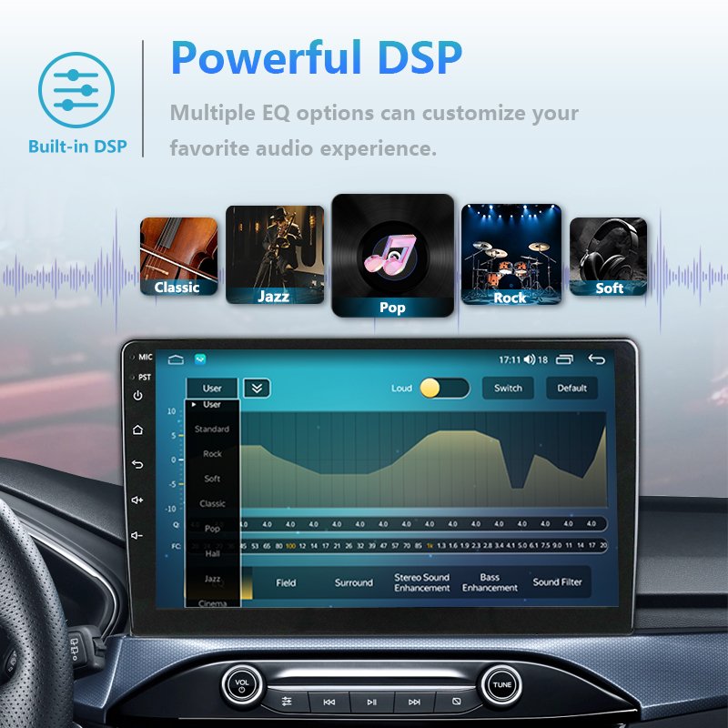 Factory N3L 64GB 9/10 Inch 8 Core Android Touch Screen GPS Stereo Navigation System Audio Auto Electronics Video Car DVD Player