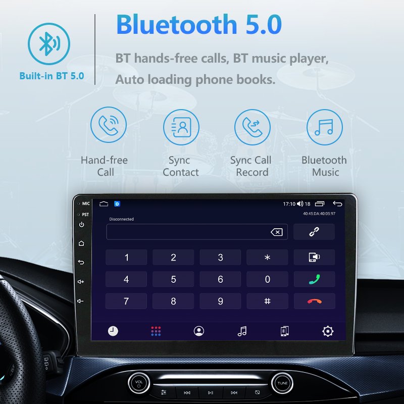 Factory N3L 64GB 9/10 Inch 8 Core Android Touch Screen GPS Stereo Navigation System Audio Auto Electronics Video Car DVD Player