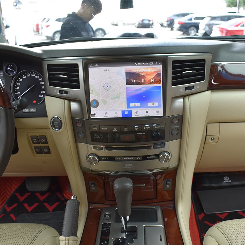 10.4 inch Car dvd player Radio Stereo For Lexus LX570 GPS navigation carplay Multimedia PLAYER Touch android Screen