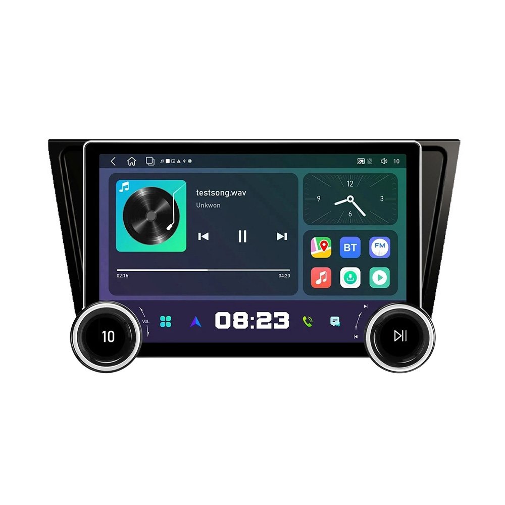 11.8Inch 2Din Android Car Radio For Vw Bora C-Trek 2016-2019 2K QLED Screen Car Stereo Car DVD Player Carplay Android Auto
