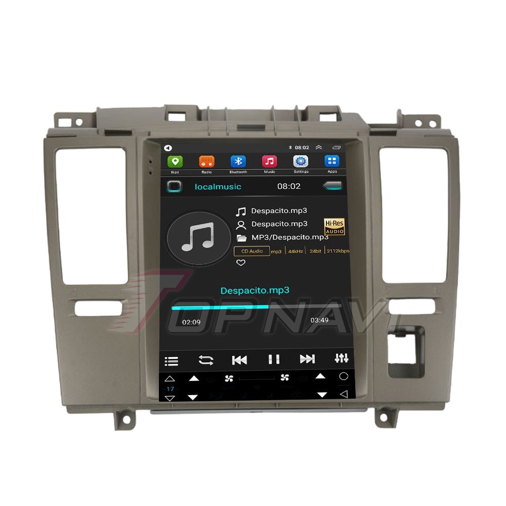 Android 13 Touch Screen 9.7 inch Car Dvd Player for Nissan Tiida 2008 2009 2010 2011 Car Stereo 2 Din Multimedia Audio System