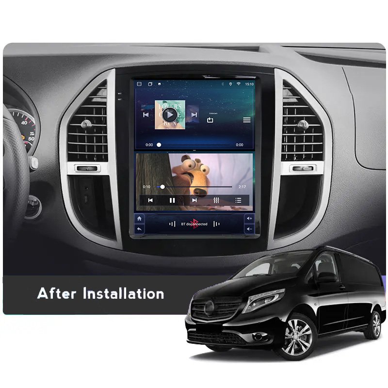 Maisimei Vertical Screen Android Car Radio For Benz Vito 2016-now 9.7 INCH Car DVD Multimedia Player IPS Touch Screen
