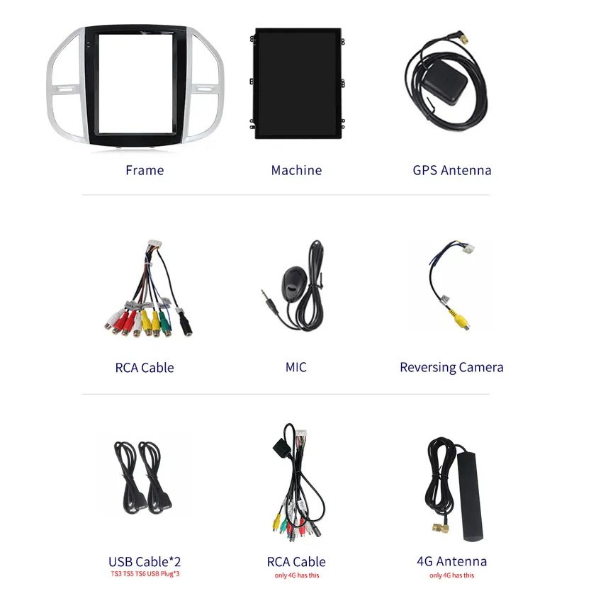 Maisimei Vertical Screen Android Car Radio For Benz Vito 2016-now 9.7 INCH Car DVD Multimedia Player IPS Touch Screen