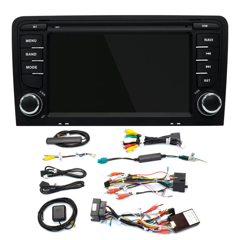 4+64/128 2 din Android AutoRadio Car Radio GPS for Audi A3 8P 2003 - 2013 Car Multimedia stereo Wireless Carplay No dvd Player