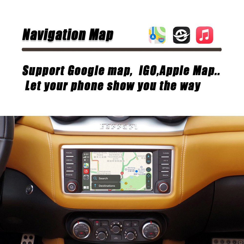 CZT-AUTO For Ferrari F12 F8 488 812 Car DVD Player Mirror Link AirPlay Radio Navigation Android Auto Wireless CarPlay Interface