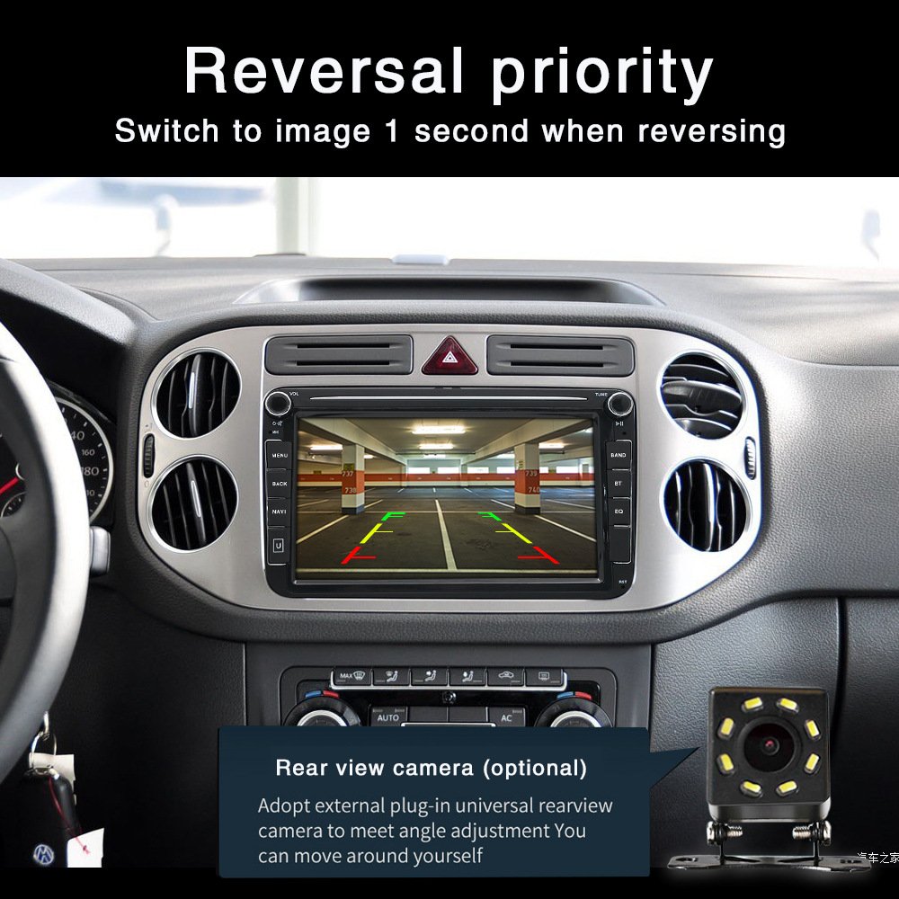 High Quality 8 Inch 2 Din Multimedia Autoradio Navigation GPS BT Car Dvd Player Stereo Android Car Radio for VW
