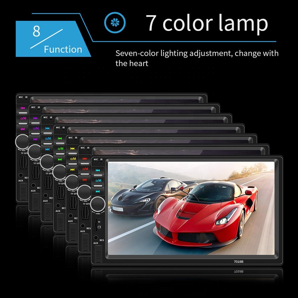 2023 New Arrivals 7 Inch TF Card Mirror Link 9 Inch Android Car Dvd Player