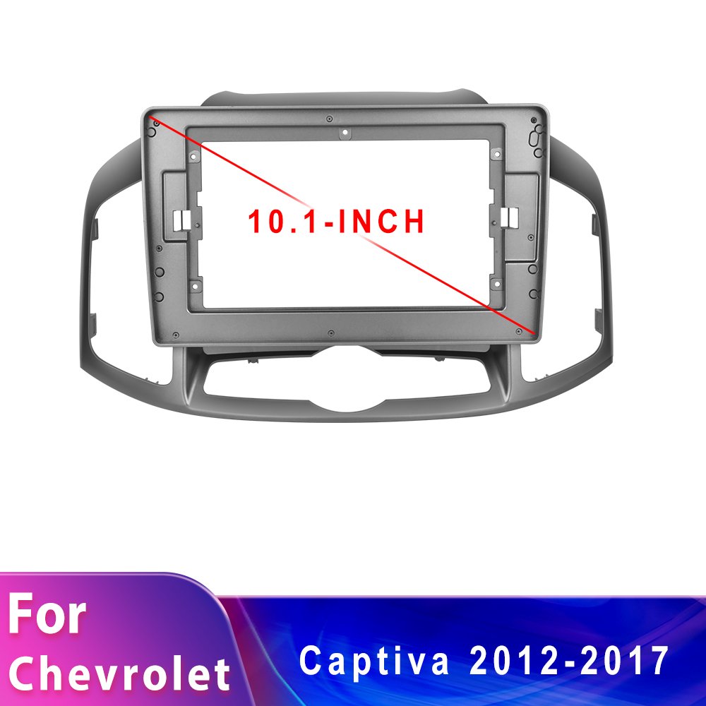 Podofo 10.1'' Android Car Radio Wireless Carplay Android Auto GPS RDS HIFI Support AHD Camera For Chevrolet Captiva 2012-2017