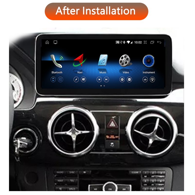 8-Core Car PGS AM FM Radio Video Navigation Player for Mercedes Benz GLK Class X204 2008-2015 Android with WIFI